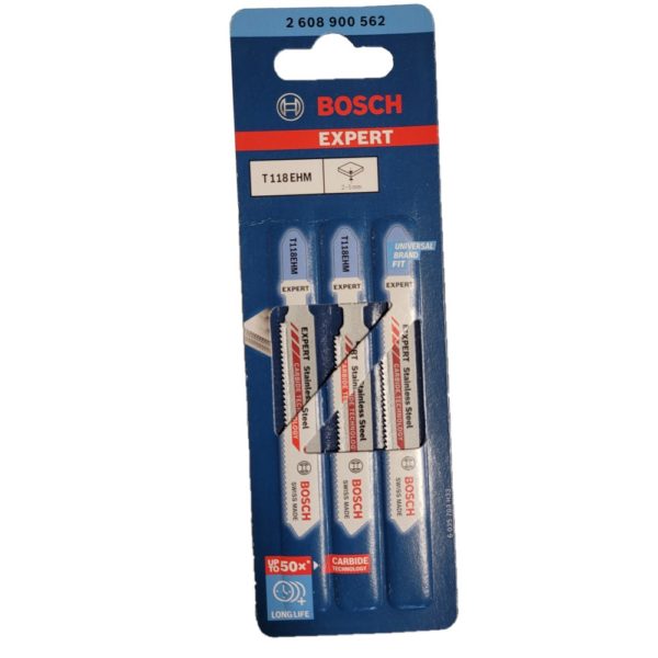 photo d'un set de 3 lames Bosch référence 2 608 900 562