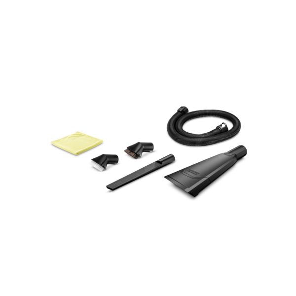Image représentant les accessoires nécessaires au nettoyage d'une voiture